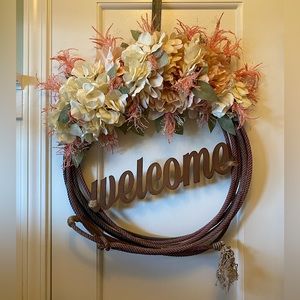 COWBOY ROPE WREATH
